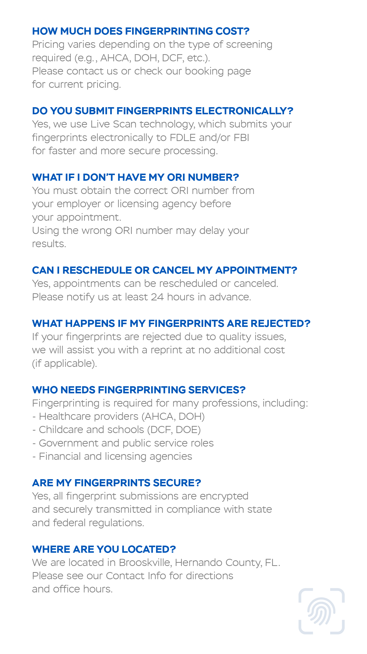 FAQ mobile page 2